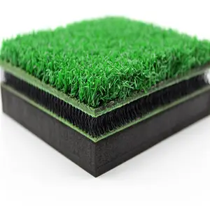 3D 드라이빙 레인지 티 업 골프 스윙 트레이너 매트 연습 골프 타격 매트 퍼팅 그린 잔디