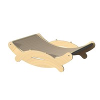 Chaise longue pour chat Crab, griffoir, lit pour chat, planche à griffer sans poussière, canapé pour chat, tout-en-un, extra large