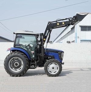 Mini trang trại máy kéo nông nghiệp với file đính kèm máy kéo với kết thúc trước <span class=keywords><strong>loader</strong></span> Máy kéo phía sau backhoe - Product Image 6