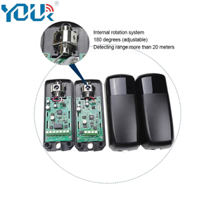 YS121-Y fabrika tarafından sağlanan otomatik kapı garaj kapısı fotoseller (kızılötesi ışın sensörleri) 12m tespit aralığı IP54 AC/DC 12-24V - Product Image 1