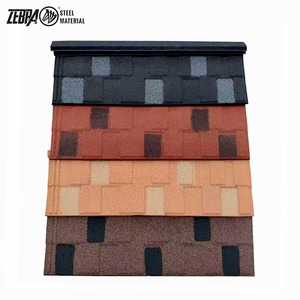 Tegola metallica rivestita in pietra colorata per tegole in acciaio alukink lamiera di colore <span class=keywords><strong>copertura</strong></span> in sabbia tegola rivestita in pietra - Product Image 5