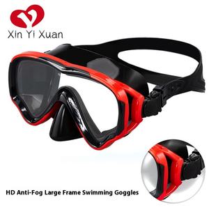 Adjustable SingleLens Wide View Waterproof Underwater Scuba Full <b>Face</b> Snorkel Diving <b>Mask</b> Anti-Fog UV Protected Low Volume Swim - Product Image 2
