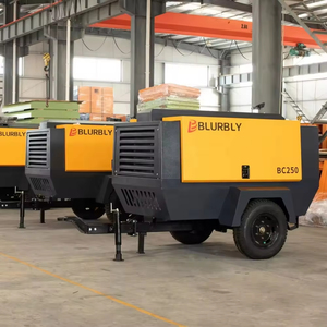 OEM Blurbly BC250 Portable Diesel Screw <strong>Air</strong> <strong>Compressor</strong> <strong>250</strong> CFM 12 Bar Cummins Engine 93KW Oil Injection <strong>Air</strong> Cooled Energy - Product Image 5