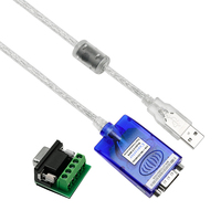 Cable Convertidor UOTEK USB 2.0 RS232 RS485 RS422 con Blindaje Trenzado, Transferencia de Datos de Alta Velocidad, Conectores DB9, Full/Half Duplex UT-8890