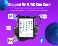 Récepteur stéréo automobile Android 11 128 Go avec navigation GPS, lecteur multimédia, CarPlay sans fil intégré, DSP, écran partagé
