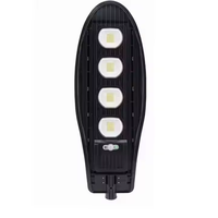 Lampe solaire intégrée tout-en-un 50W-200W, radar, éclairage public, LED, corps en plastique ABS, IP65, alimentée par batterie, certifiée CE, 6000K, lumière du jour
