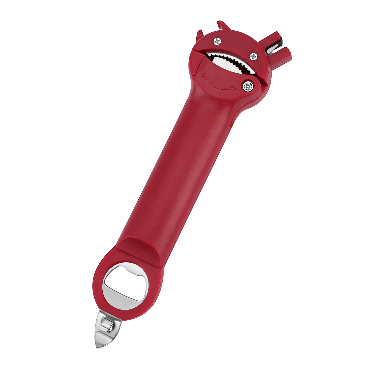 Modèle rouge avec aiguiseur de couteaux