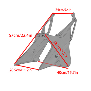 Cubierta Lateral del Asiento de Motocicleta XXUN, Cubierta del Banco, Panel de Carenado para <span class=keywords><strong>YAMAHA</strong></span> XSR900 2022 2023 2024 2025 - Product Image 6