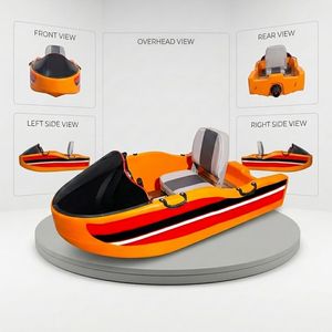 Nuevo Diseño de Bote de Karting Eléctrico con Batería de Litio, Mini Moto Acuática, Go Kart Acuático para Entretenimiento al Aire Libre - Product Image 3