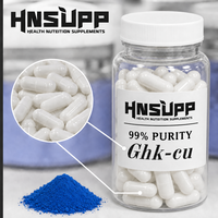 Capsules de peptides de cuivre personnalisées ODM, marque privée, 60 unités, complément alimentaire végétalien pour le soutien quotidien du bien-être antioxydant