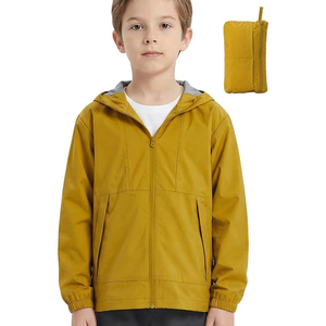 Chaqueta Cortavientos Personalizada con Logotipo, Chaqueta de Caza Softshell, Chándal de Nailon Cortavientos para Niños - Product Image 1