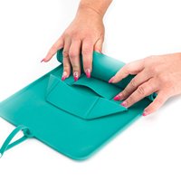 Kingtale Portable Pliable Silicone Chien Chat Voyage Eau & Nourriture Pliable Double Voyage Bols d'Eau Pet Alimentation Anti-Déversement Napperon