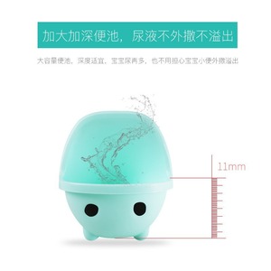 กระโถนฝึกขับถ่ายสำหรับเด็กผู้ชาย สีเขียว สีฟ้า ลายการ์ตูน แบบยืน พกพาได้ สำหรับเด็กอายุ 3-6 ปี ทำจากวัสดุ PP - Product Image 5