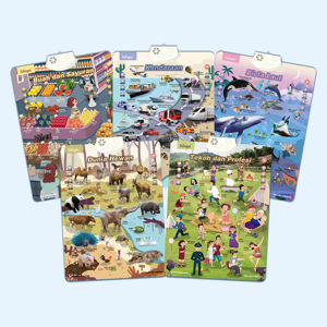 LWG032 affiche sonore <span class=keywords><strong>Fruits</strong></span> et légumes, tableau mural parlant indonésien pour enfants, jouets éducatifs précoces - Product Image 2