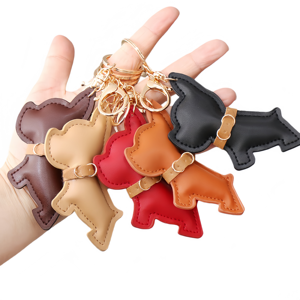 พวงกุญแจหนัง PU รูปสุนัขเฟรนช์บูลด็อกและ<span class=keywords><strong>ชิ</strong></span><span class=keywords><strong>บะ</strong></span>อินุสุดเท่ห์ <span class=keywords><strong>ขาย</strong></span>ดี ของตกแต่งกระเป๋าและรถยนต์สุดหรู - Product Image 6