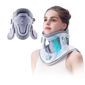 Dispositivo di Trazione Cervicale Alphay Collare Cervicale a Curvatura Fisiologica Supporto Articolare Post-Operatorio Materiale in Plastica e Spugna per - Product Image 2