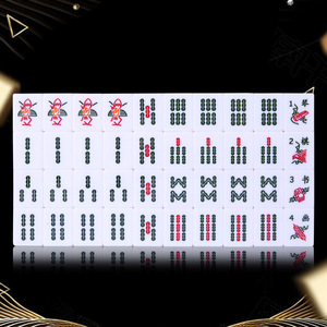 Acrylic Crystal <b>Mahjong</b> <b>Set</b> 36mm 168Pcs Singapore Malaysia Style Tiles 4 Player Game - Product Image 2