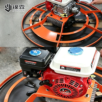 Machine à polir le béton au diesel portable et durable avec interrupteur de sécurité pour travaux de construction de haute précision