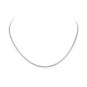 Collar de cadena de hueso de serpiente de acero de titanio Dinle para mujer, gargantilla sencilla para clavícula, regalo - Product Image 3