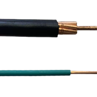 Câblage de maison en cuivre PVC à un noyau Câbles électriques 1.5mm 2.5mm 4 mm 6 mm 10 mm 16 mm 25 mm BV Bvr Wire Building Wire