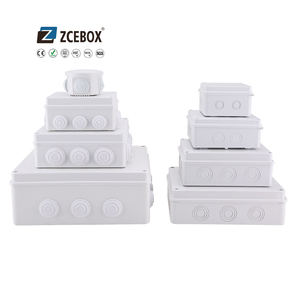 ZCEBOX Câble Électrique En Plastique En Aluminium Transparent Couvercle Boîtier Boîte De Jonction Étanche - Product Image 1