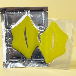 Masque Lèvres Hydratant et Nourrissant au Citron Jaune, Marque Privée OEM, Parfum Fruité, Végétalien, Gel d'Aloe Vera, Logo Personnalisé, Vente en Gros - Product Image 1