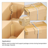 Carton ondulé Angles Conseils de bord Kraft Papier Palette Bord Protecteur Carton Coin Protecteur Pour Palette