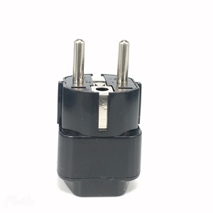 Adaptateur de prise US vers EU Prise de conversion de convertisseur de <span class=keywords><strong>voyage</strong></span> américain vers européen avec deux broches rondes <span class=keywords><strong>France</strong></span>, Allemagne, <span class=keywords><strong>Corée</strong></span> <span class=keywords><strong>du</strong></span> <span class=keywords><strong>Sud</strong></span> - Product Image 4