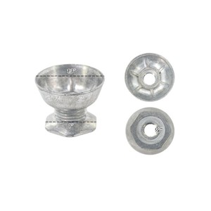 Poulie de guidage W10837625, alésage 3/8, en aluminium, pièce de rechange pour sèche-linge - Product Image 1