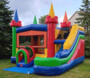 Juegos Inflatables Party Location Commercial Bounce House PVC Outdoor Adult Bouncy Castle Jumping <span class=keywords><strong>Château</strong></span> <span class=keywords><strong>gonflable</strong></span> à vendre - Product Image 3