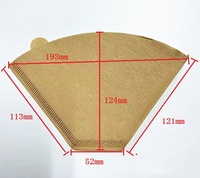 40 pièces/sac, Taille 103, Papiers de filtre jetables pour cafetière à filtre, compatibles avec la plupart des machines à café domestiques
