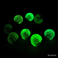 Nouvelle Conception Rose Scintillante Lumineuse en Résine – Jouet Artisanat en Résine Rose Mignonne pour Décoration