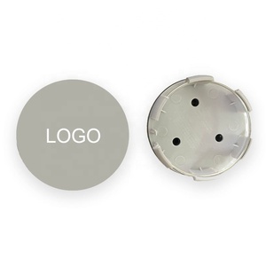 Emblema de cubo de rueda de aleación cromada negra de 60 mm, tapa central de llanta para <span class=keywords><strong>Peugeot</strong></span> 301 206 307 308 408 - Product Image 4