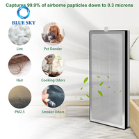 Remplacement True H13 et filtres à charbon actif pour les pièces de purificateur d'air Medify MA 40 # ME-40 MA-40 MA-40A MA-40B MA-40W