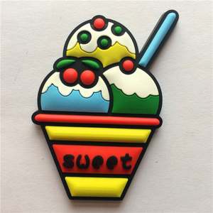 Aimants de réfrigérateur 3D en PVC vierges pour sublimation, motif alimentaire, vente chaude - Product Image 6