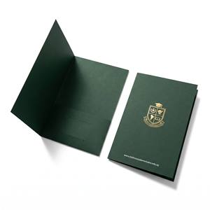 Cartella Portadocumenti Accademica A4 Personalizzata per Presentazioni Universitarie con 2 Tasche - Product Image 1