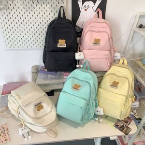 Lovely Cartoon Bear Schoolbag 2 Sizes Available High School Girls <b>Backpack</b> Mochilas Escorles - Product Image 2