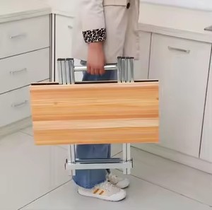 <span class=keywords><strong>Table</strong></span> de <span class=keywords><strong>cuisine</strong></span> pliable contre le <span class=keywords><strong>mur</strong></span>, ne prend pas de place, idéale pour maison de location, <span class=keywords><strong>table</strong></span> pliante multifonctionnelle pour extérieur - Product Image 3