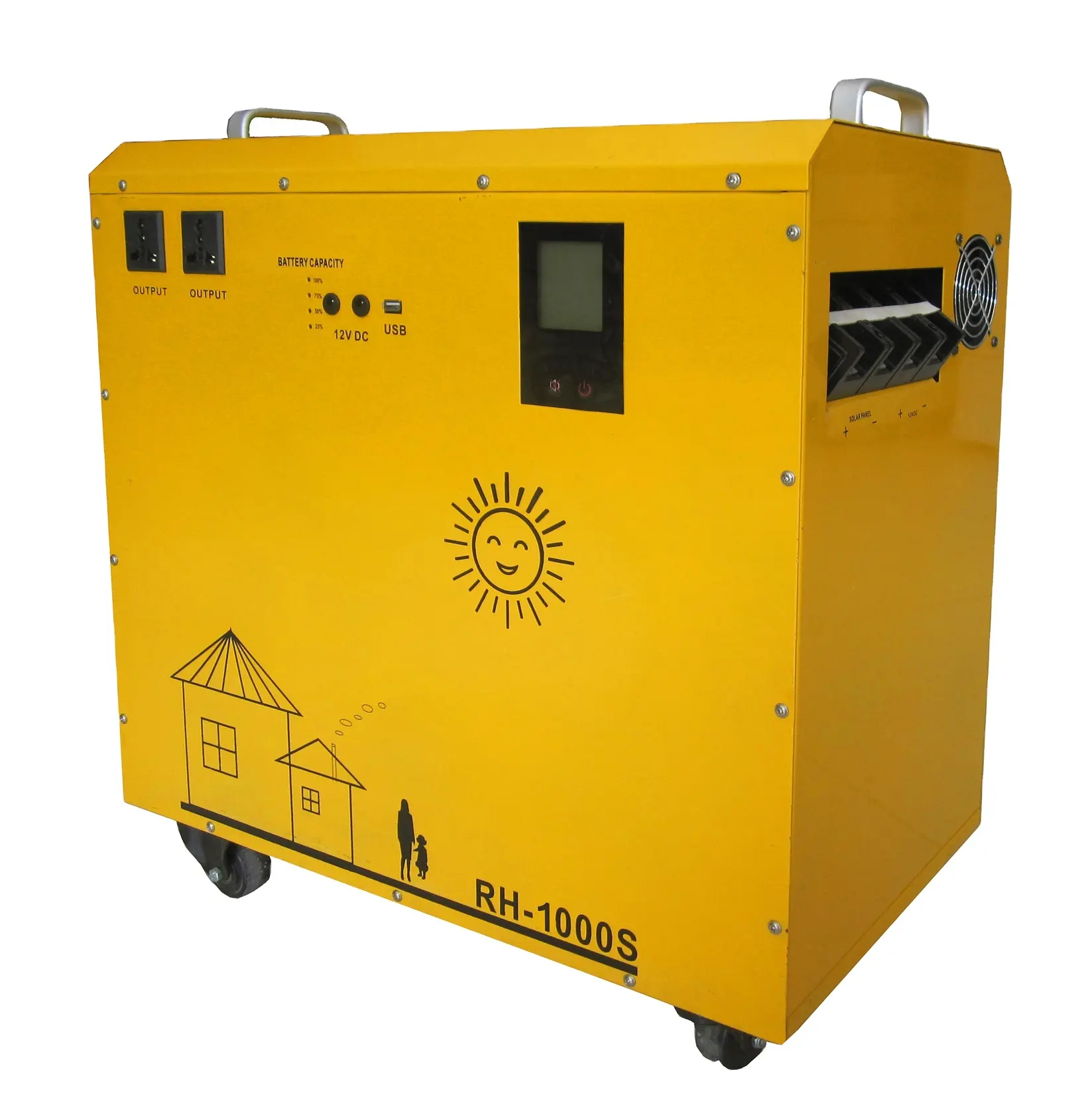Complete Hybrid Off Grid Solar Power System 5kw solar portable power supply station generator power banks for Home In Africa