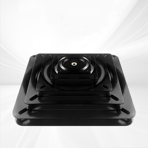 GQK Universal Half Bead Bearing <b>Swivel</b> Chair Turntable Steel Bottom Modern Black Furniture Sofa Cabinet Coffee <b>Table</b> Stand Easy - Product Image 6