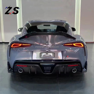 ZS A91 A90กันชนหน้าสำหรับกันชนหลัง, Mk5ข้างกระโปรงสปอยเลอร์ชุดบอดี้ไฟเบอร์ทำจากคาร์บอนไฟเบอร์ - Product Image 4