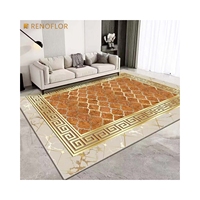 Vente en gros de grands tapis de salon en imitation cachemire imprimés de qualité supérieure tapis de chambre table basse dans le salon tapis tapis