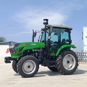 Tractor Compacto Mini de <span class=keywords><strong>50</strong></span>-70HP 4x4 con Transmisión Automática para Agricultores, en Oferta, con Accesorios/Cargador Frontal <span class=keywords><strong>4</strong></span> en 1 - Product Image 4