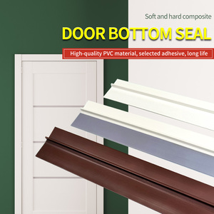 Paraspifferi Sottoporta Isolante Blocca Correnti d'Aria Guarnizione Isolante <span class=keywords><strong>per</strong></span> Porte Riduzione Rumore <span class=keywords><strong>Adesivo</strong></span> Forte, Bianco 50mm*1m - Product Image 2