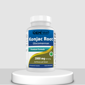 체중 감량 식품 Konjac Glucomannan 캡슐 건강 관리 성인 사용 임산부 할랄 인증 에너지 지원 1-2 - Product Image 1