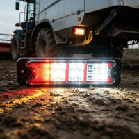 Feux arrière LED IP67 pour chariot élévateur, feux d'arrêt et de marche arrière 10-80V pour pièces de chariot élévateur Linde & Hyster, état neuf