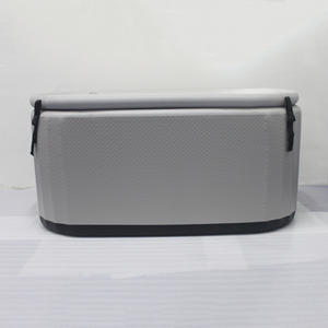 Venta caliente bañera inflable Fitness grandes bañeras de hielo gris al por mayor personalizado - Product Image 2