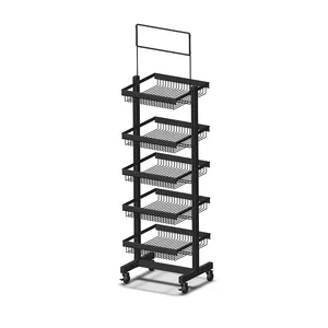 Good Quality Factory Directly Shelves For Retail Store Racking Fruit Display Basket Shop Display Basket