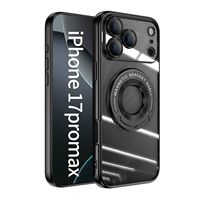 Coques de téléphone portable en PC pour modèles 17/16/15/14/13, design sportif, support magnétique en U, protection antichoc