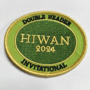 AN-E0001ホラーサッカー旅行ギリシャの手のひら避妊パッチ刺Embroideryシェニールパッチアイアン - Product Image 5